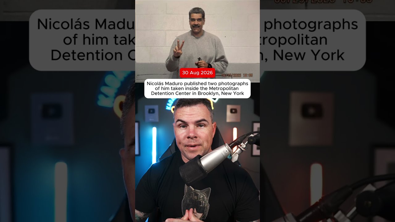 First Photos of Maduro Inside MDC Brooklyn Released #news #military cover art