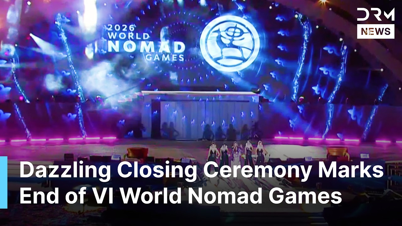 FULL CEREMONY: VI World Nomad Games End With Spectacular Closing Ceremony in Kyrgyzstan | AQ1N cover art