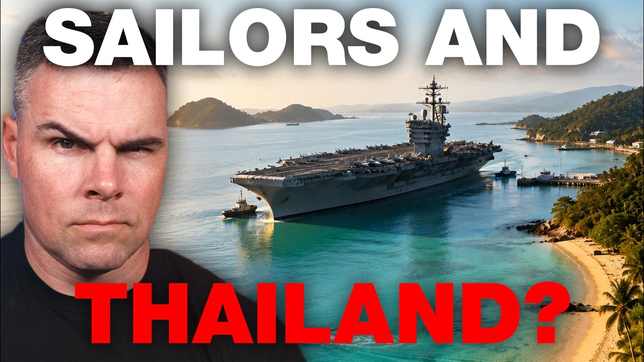 LIVE: Massive US Navy Carrier Reaches Thailand cover art