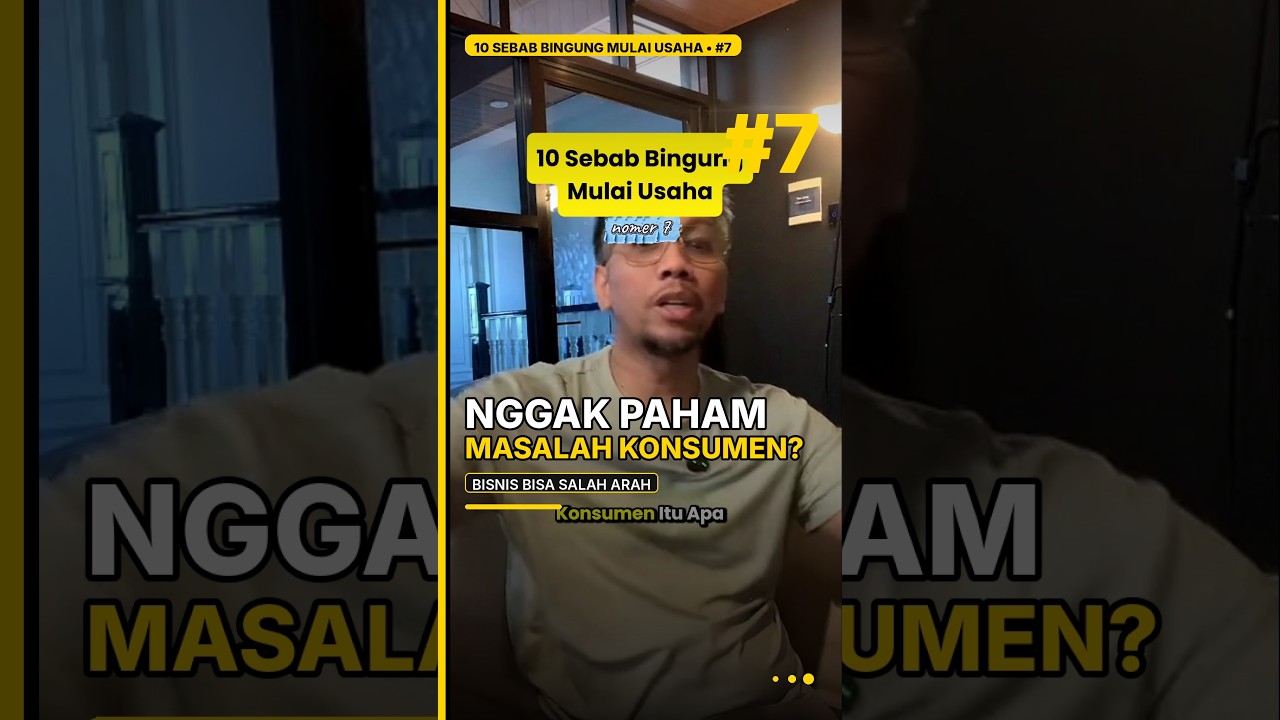 Bisnis Bukan Soal Anda Suka, Tapi Konsumen Butuh Apa! cover art