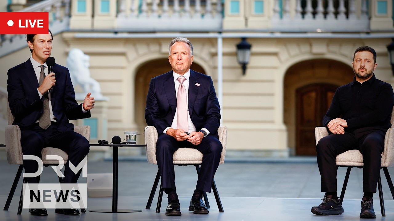 LIVE: Zelenskiy, Witkoff and Kushner Speak After Ukraine Peace Talks in Kyiv | AC1N cover art