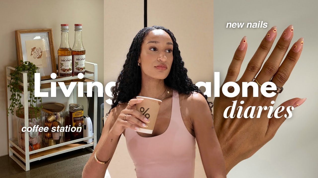 Living Alone Diaries | Life with Jesus 🤍 Home upgrades, new nails, shopping, chit chat & more cover art