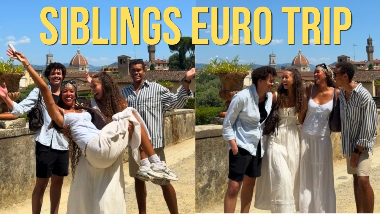SIBLINGS TRAVEL VLOG: ITALY & GREECE cover art