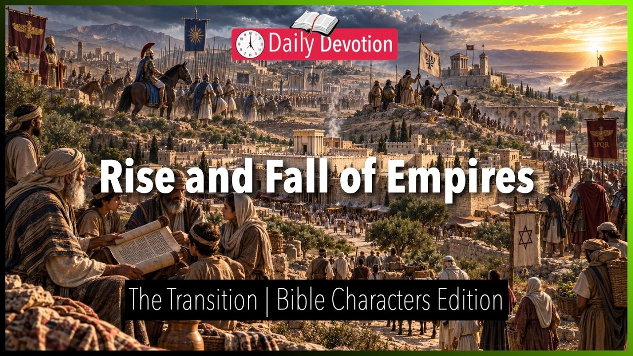 September 08: Rise and Fall of Empires - Transition - Daniel 2:34-35, 7:13–14; Psalm 110:1 cover art