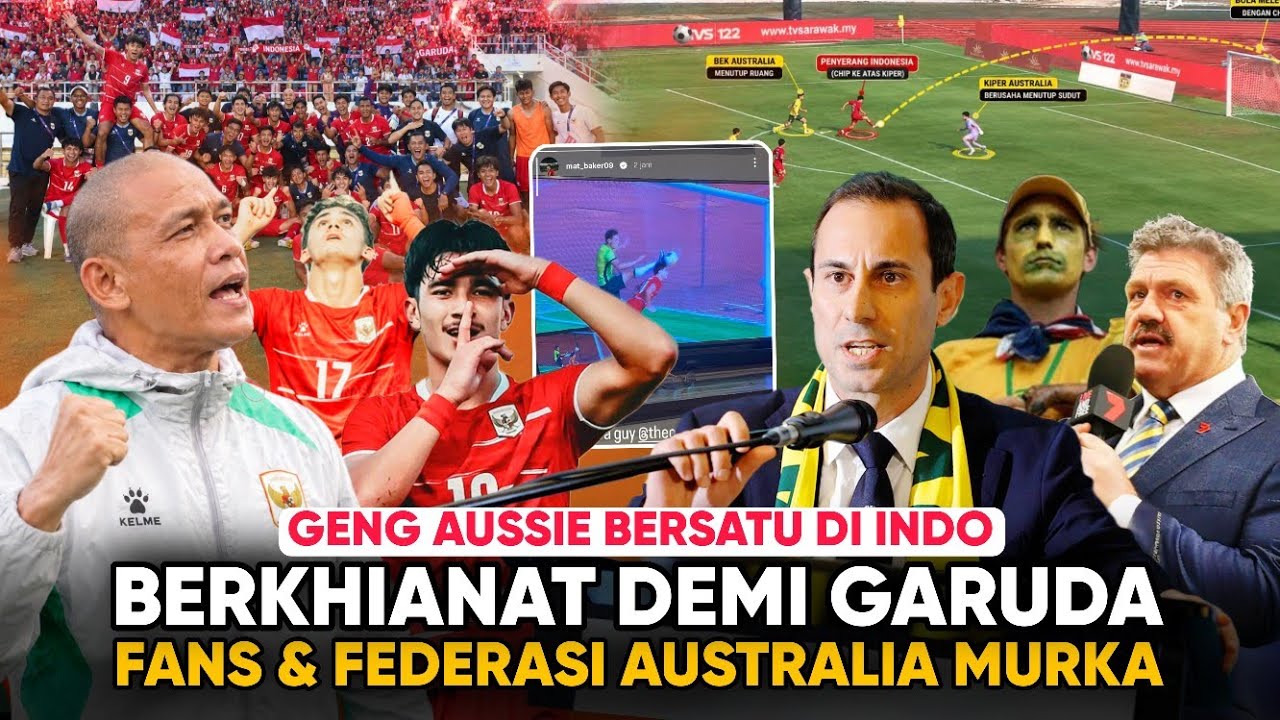 VIRAL di Australia! FEDERASI Aussie MURKA: Anak Kelahiran Perth BERKHIANAT dr Negaranya DEMI GARUDA cover art