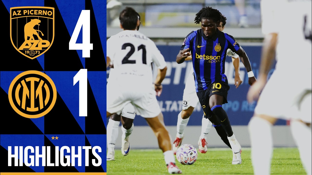 PRIMA SCONFITTA IN CAMPIONATO PER L’INTER U23 DI VECCHI | PICERNO 4-1 INTER U23 | HIGHLIGHTS SERIE C