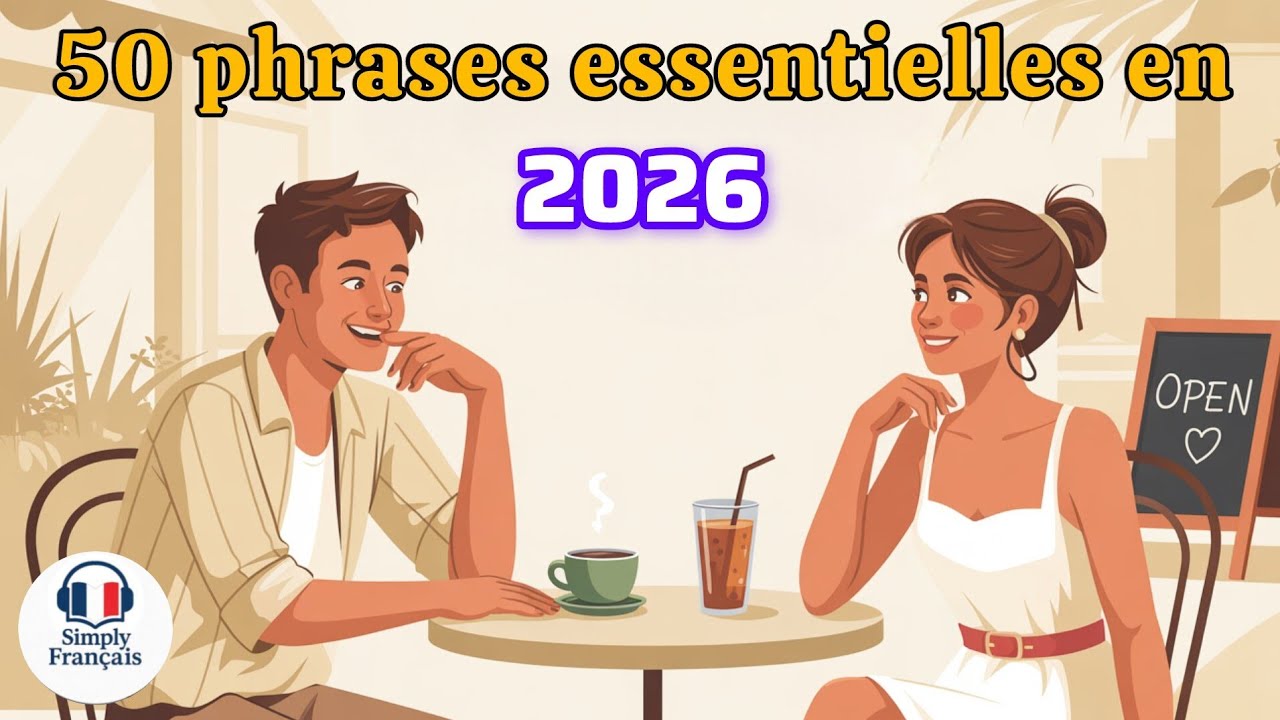 Podcast en français | 50 expressions essentielles en 2026 | Pratique de la langue cover art