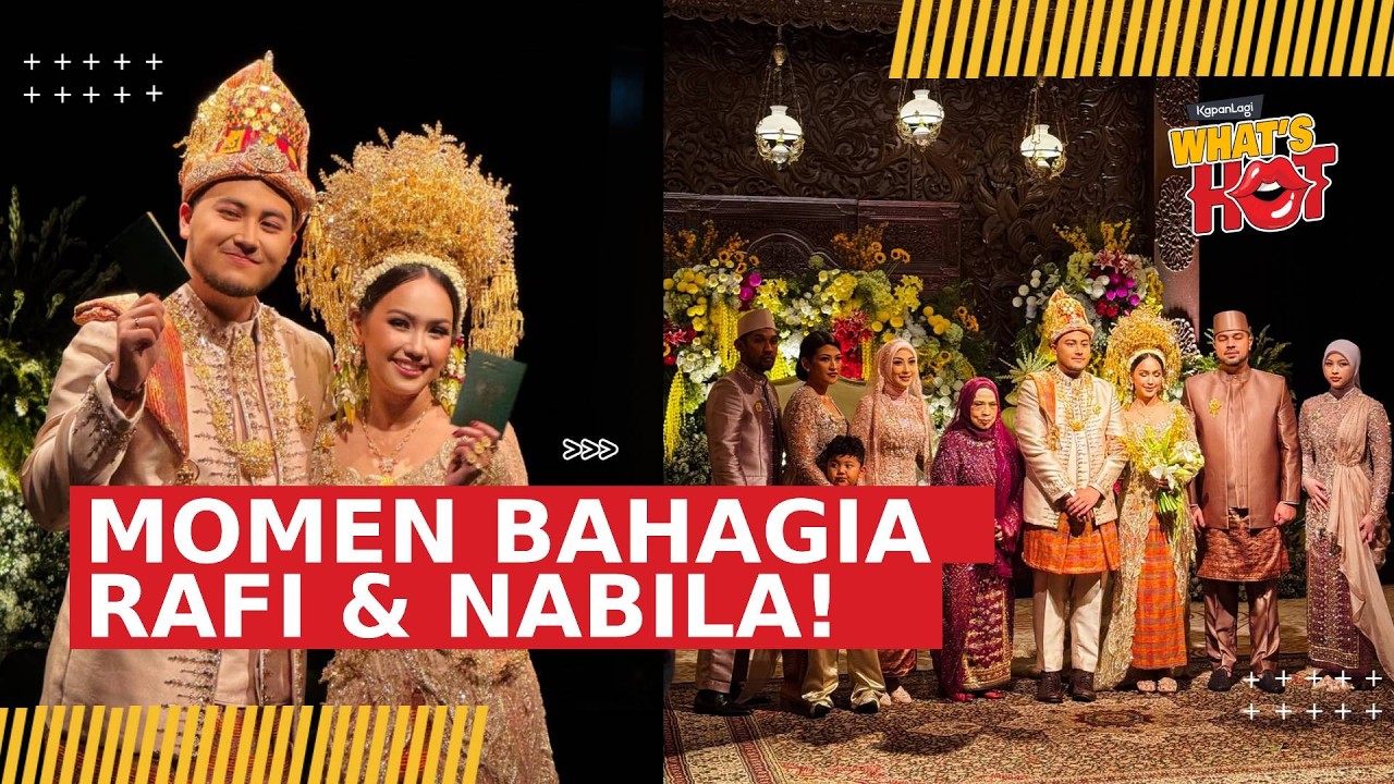 Rafi Pangestu Lepas Masa Lajang, Resmi Nikahi Nabila Febrina! cover art