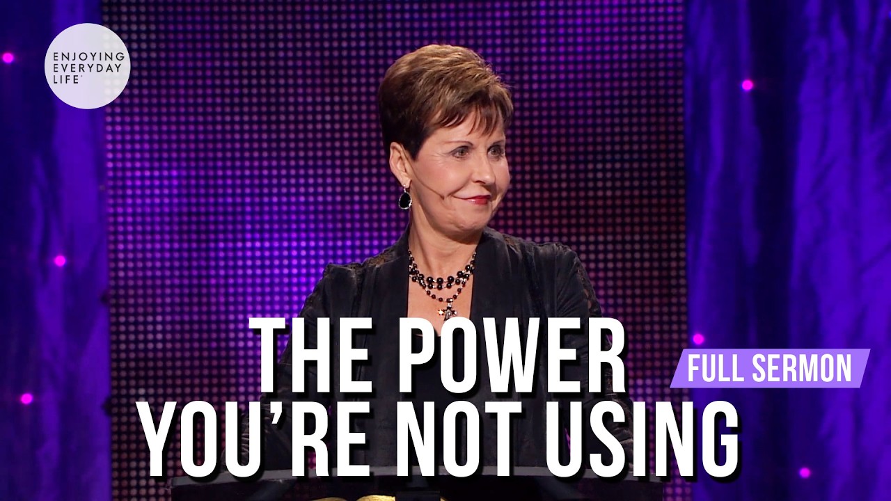 Power You're Not Using-FULL SERMON | Joyce Meyer cover art