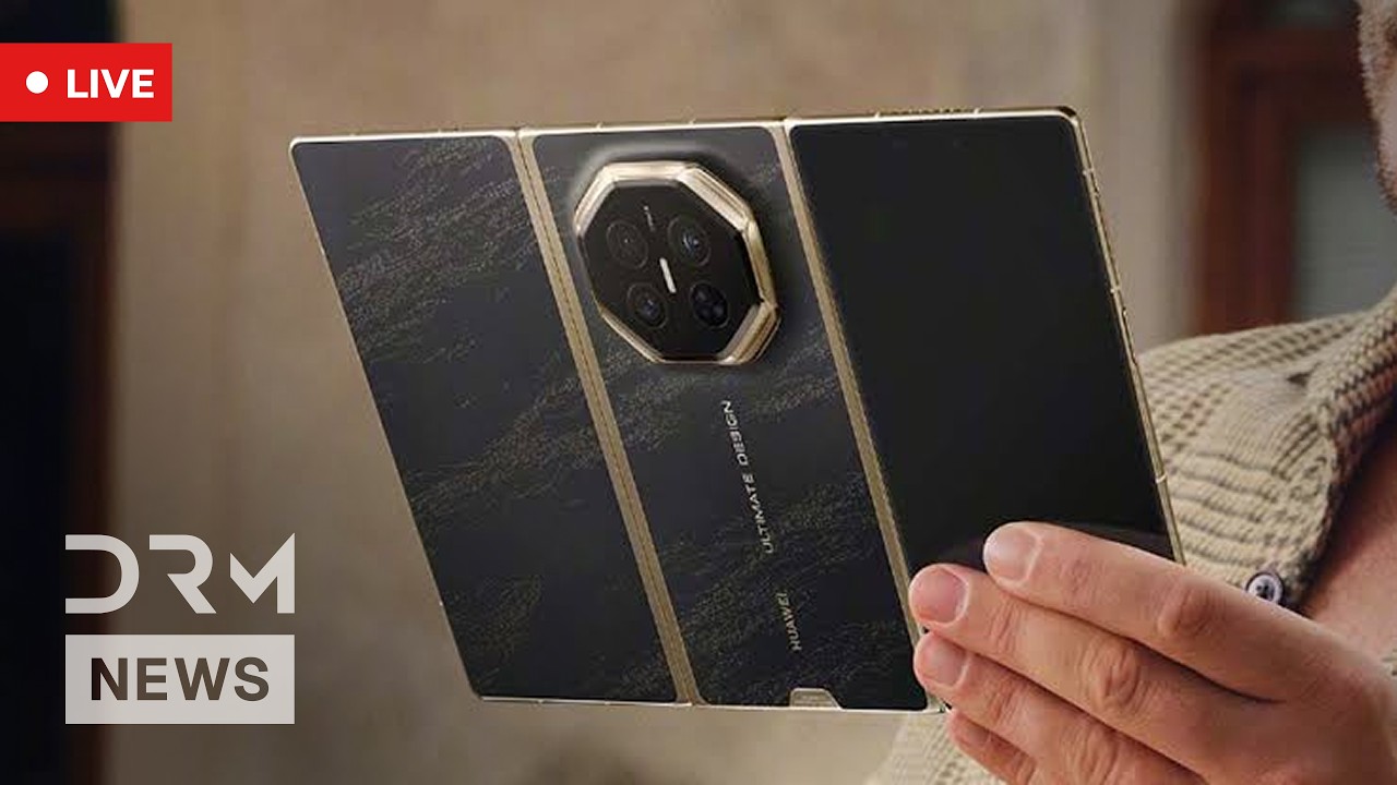 LIVE: Huawei Mate XT 2 Expected to Launch With Revolutionary U-Shaped Tri-Fold Design | AI1B cover art