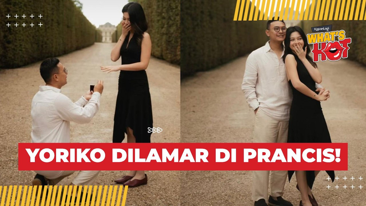 Yoriko Angeline Dilamar Aldio Oekon di Prancis, Momen Romantis di Istana Versailles cover art