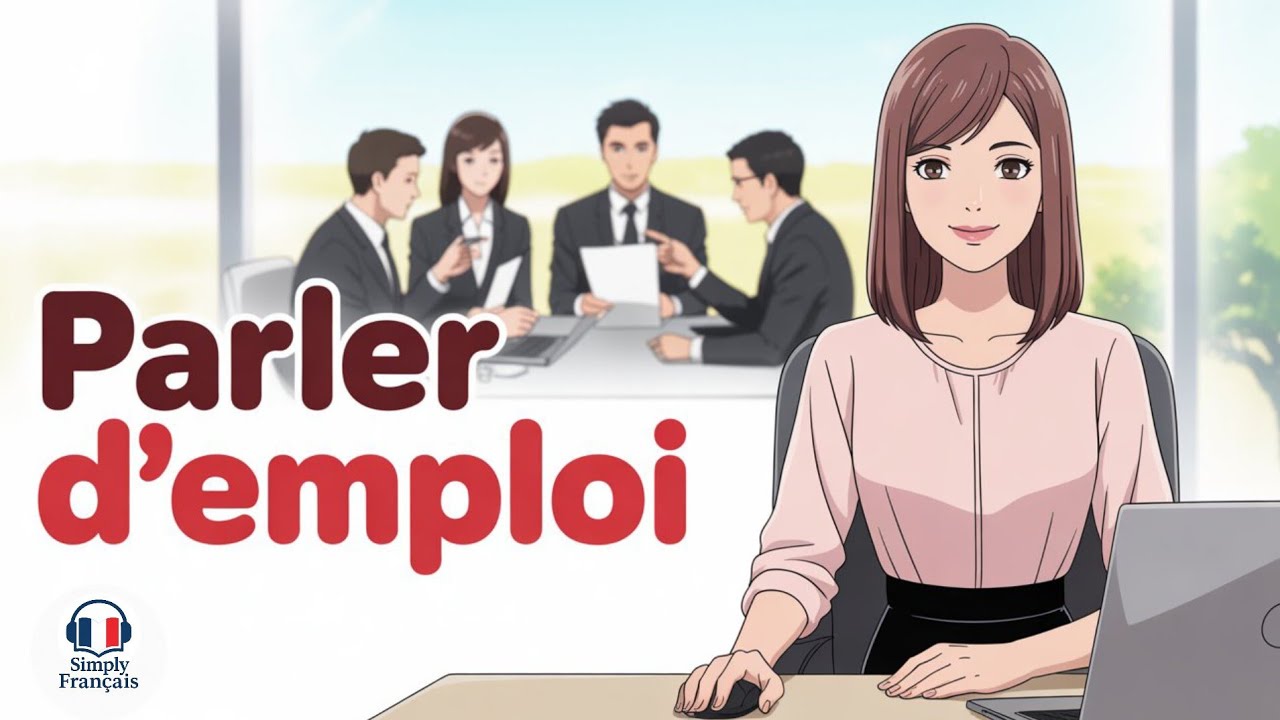 Comment parler de son travail en français | Podcast pour débutants cover art