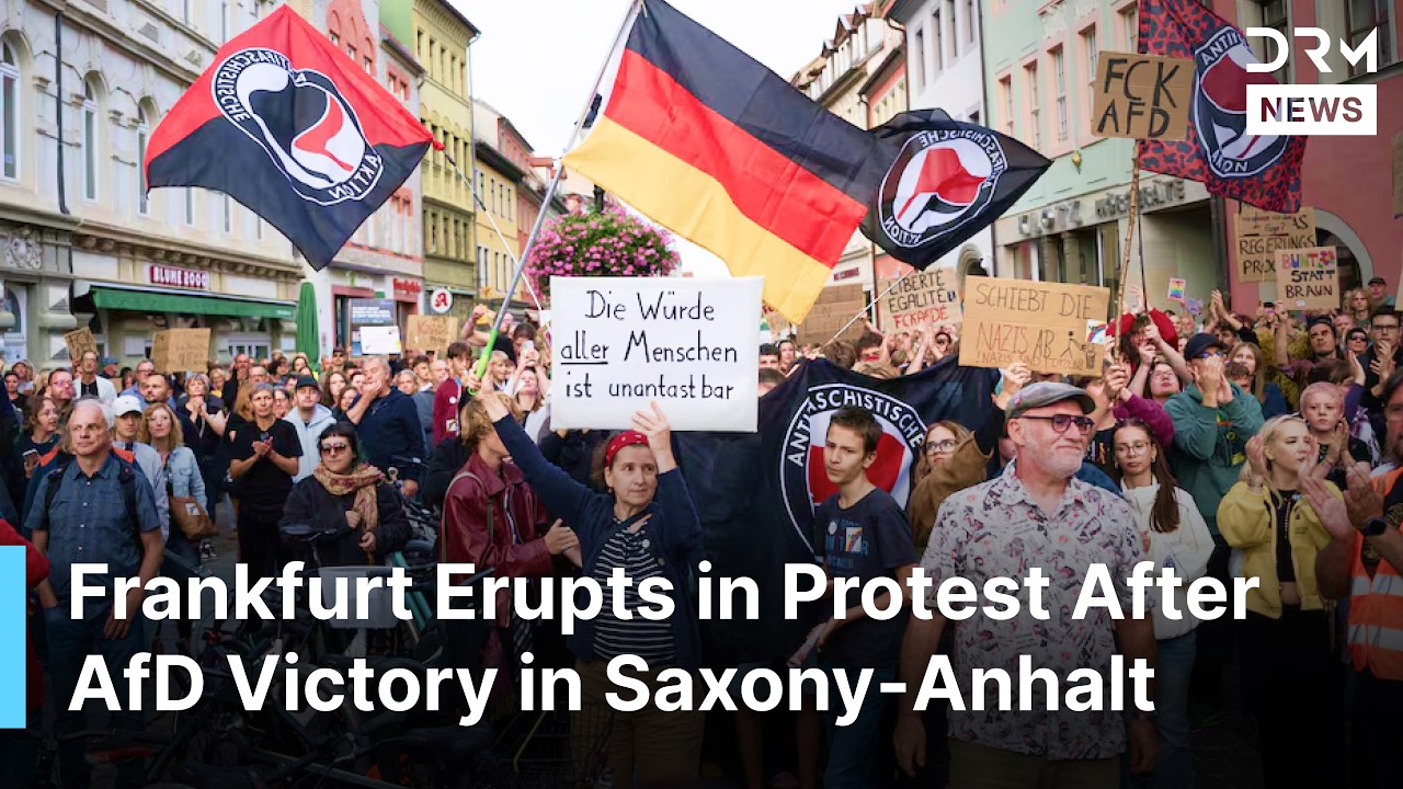 Thousands Protest in Frankfurt After AfD Election Victory in Saxony-Anhalt | AC1N cover art