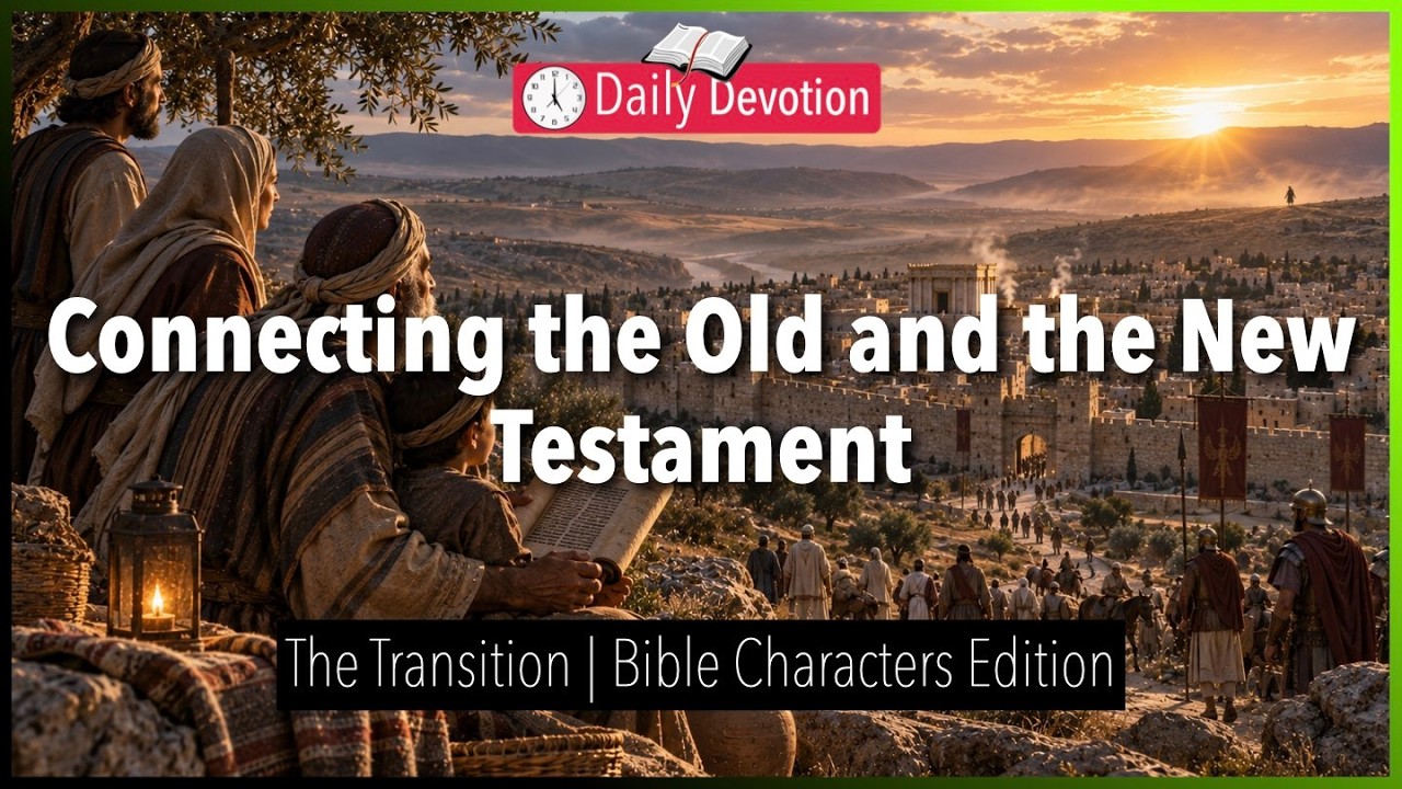 September 07: Connecting the Old and the New Testament - Transition - 365 Daily Devotions cover art