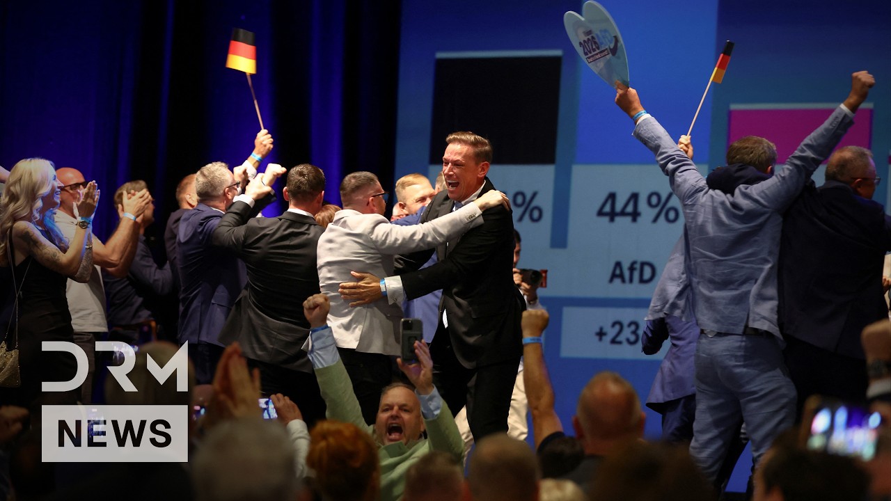 AfD Supporters Celebrate After Saxony-Anhalt State Election | DRM News | AC1Z cover art