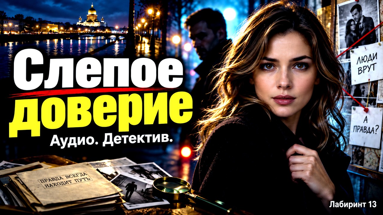 Слепое доверие. 🔎 Детектив #аудио #тайна #аудиокнига #2026 #лабиринт13 cover art