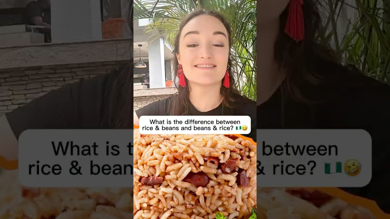 Rice and Beans vs Beans and Rice... What's the Difference? 🇳🇬🤔 #riceandbeans cover art