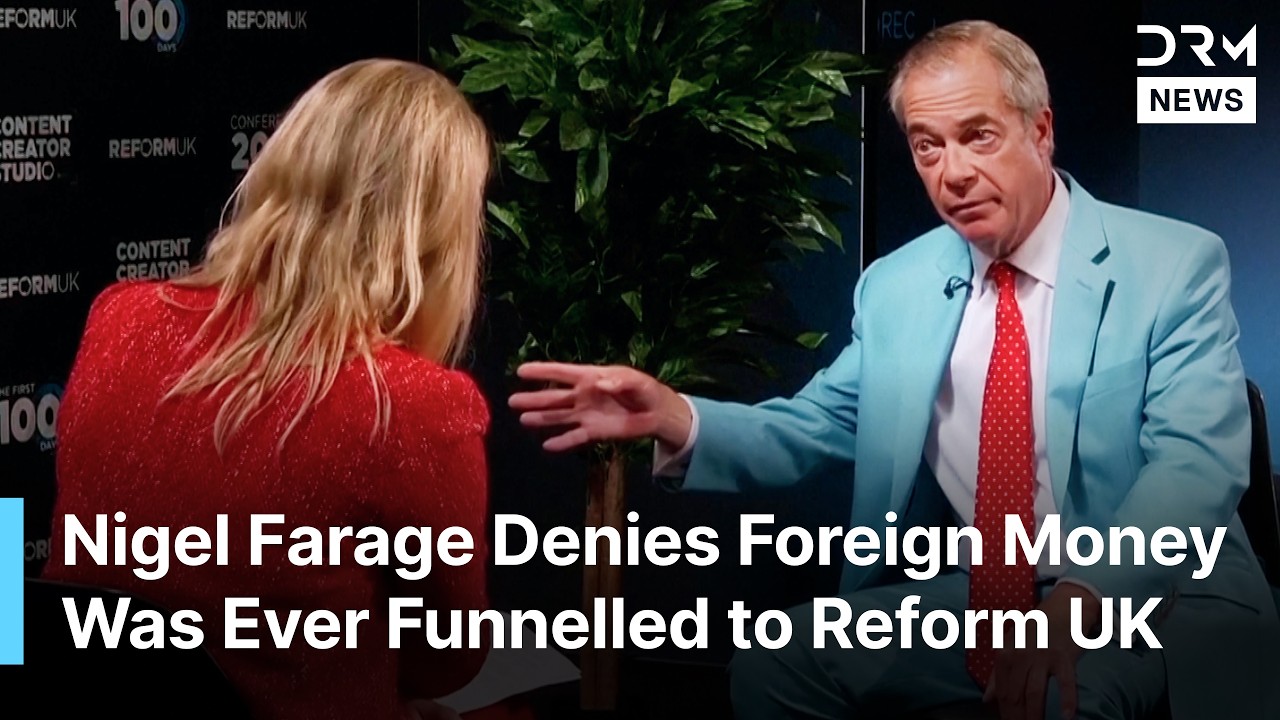 EXCLUSIVE: Nigel Farage Rejects Foreign Funding Claims as Two Reform UK Aides Step Down | AC1N cover art