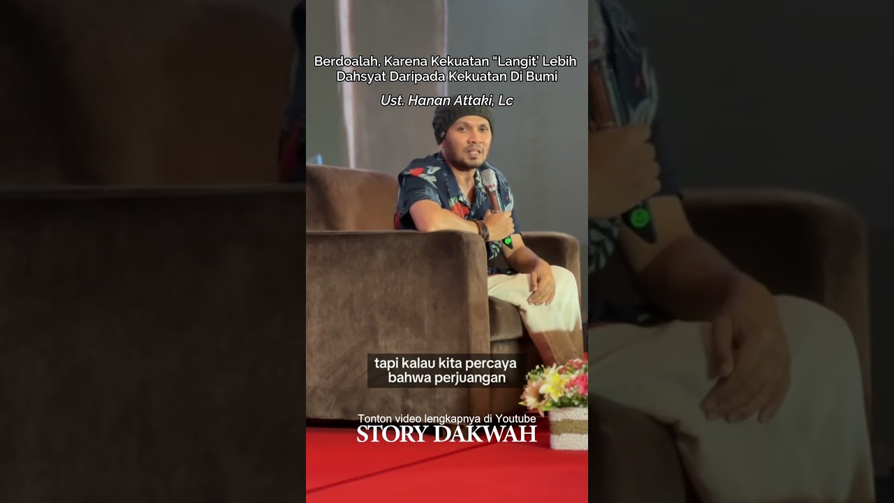 Berdo'alah, Karena Kekuatan Langit Lebih Dahsyat Dari Kekuatan Di Bumi #shorts #ustadzhananattaki cover art