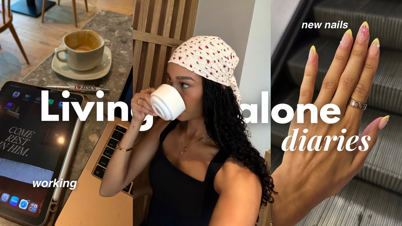 Living Alone Diaries | Life with Jesus 🤍 New nails, bible study, answering dating questions & more cover art