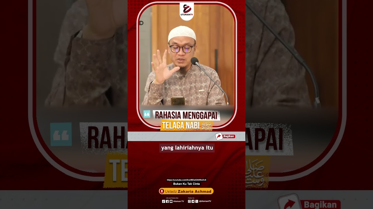 Rahasia Menggapai Telaga Nabi ﷺ - Ustadz Zakaria Achmad cover art