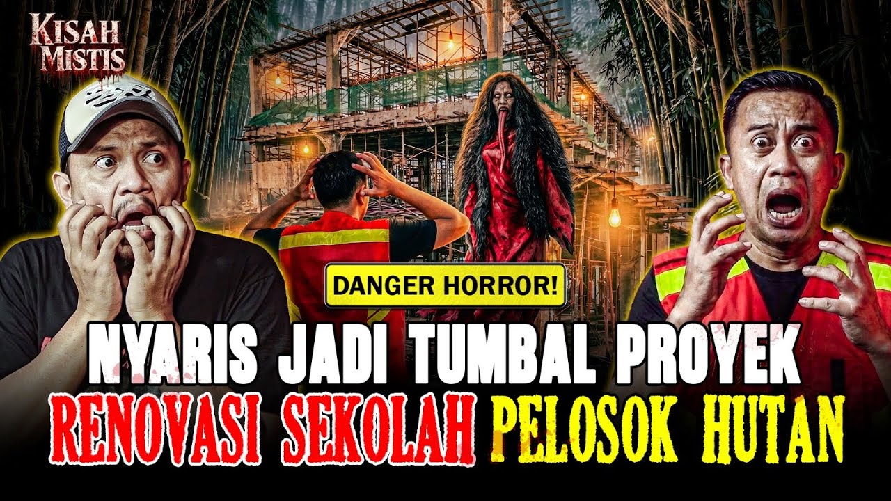 MERINDING!!SETIAP MALEM JAGA SENDIRIAN,DINAS MALEM PROYEK SEKOLAH PALING HOROR DI JAWA BARAT cover art