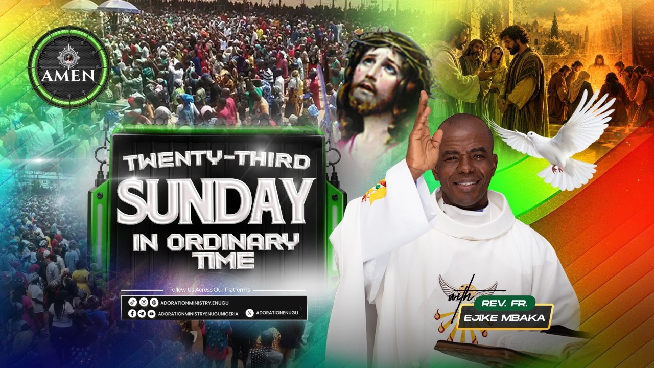 SUNDAY MASS PROGRAMME LIVE WITH REV FR EJIKE MBAKA || 06-09-2026 cover art