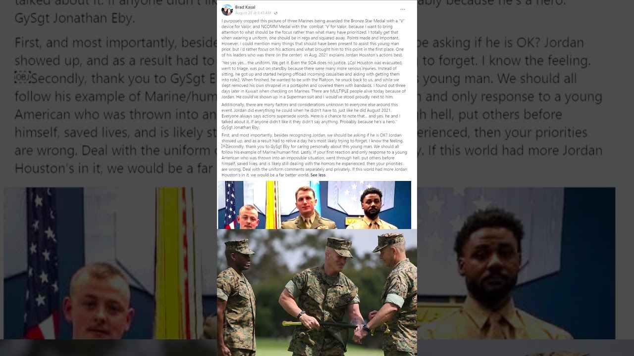 Sergeant Major Brad Kasal (Retired) Weighs In On This Photo. cover art