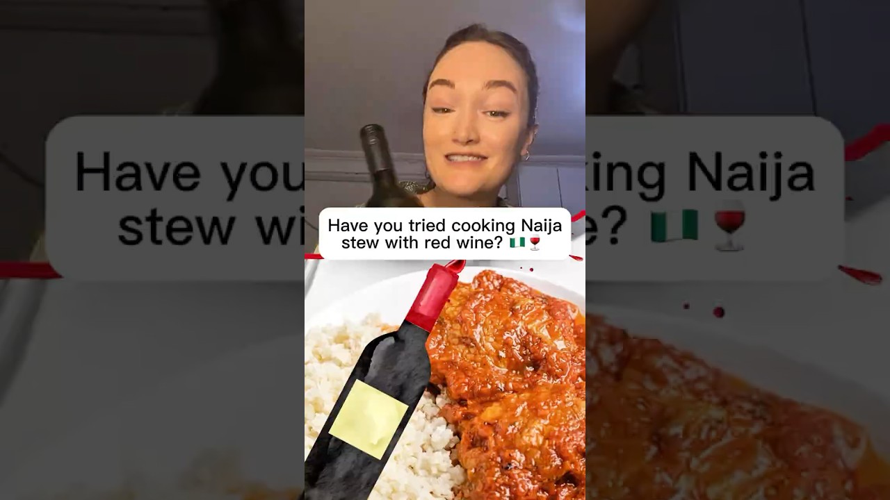 Have you ever tried cooking Nigerian rice and stew with red wine cover art