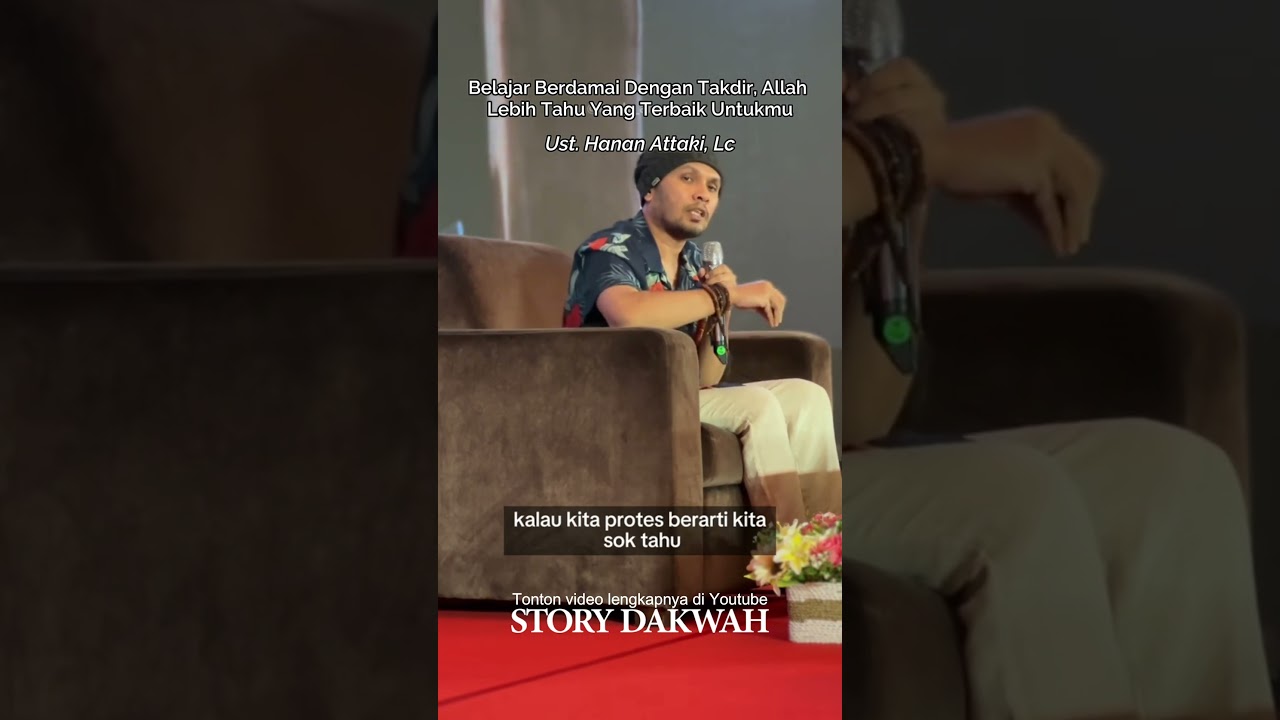 Belajar Berdamai Dengan Takdir, Allah Lebih Tahu Yang Terbaik Untukmu #shorts #ustadzhananattaki cover art