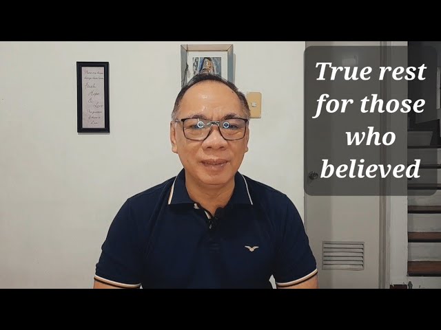 Daily Devotions in Tagalog: True Rest for those Who Believed cover art