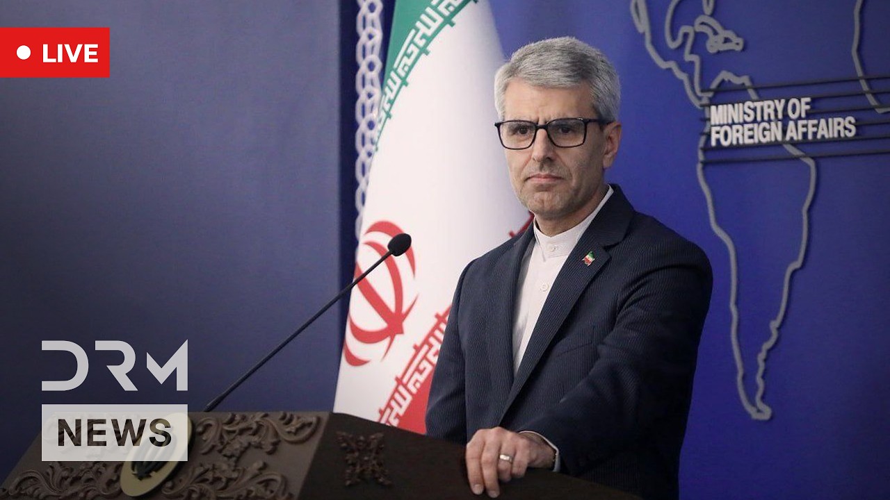 LIVE: Iran Foreign Ministry Spokesperson Esmaeil Baghaei Holds News Conference | AC1B cover art