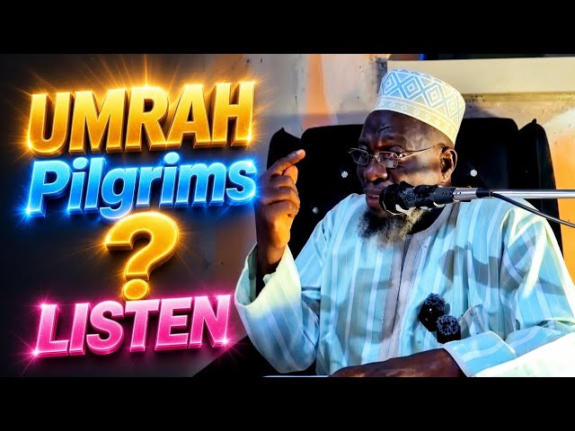 LEARN HOW TO PERFORM UMRAH CORRECTLY ✅ — DR SHARAFUDDEEN GBADEBO RAJI حفظه الله ورعاه cover art
