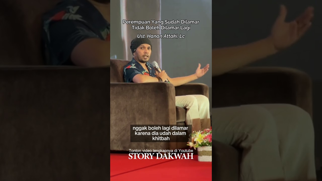 Perempuan Yang Sudah Dilamar Tidak Boleh Dilamar Lagi #shorts #ustadzhananattaki #curhat #qna cover art