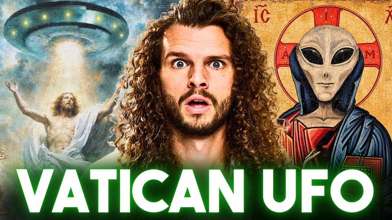 DISTURBING Proof The Pope HID a UFO cover art
