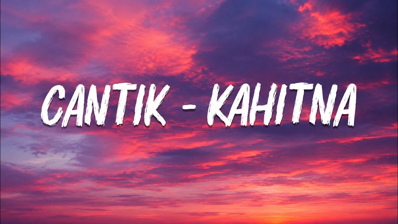 Kahitna - Cantik Lirik cover art