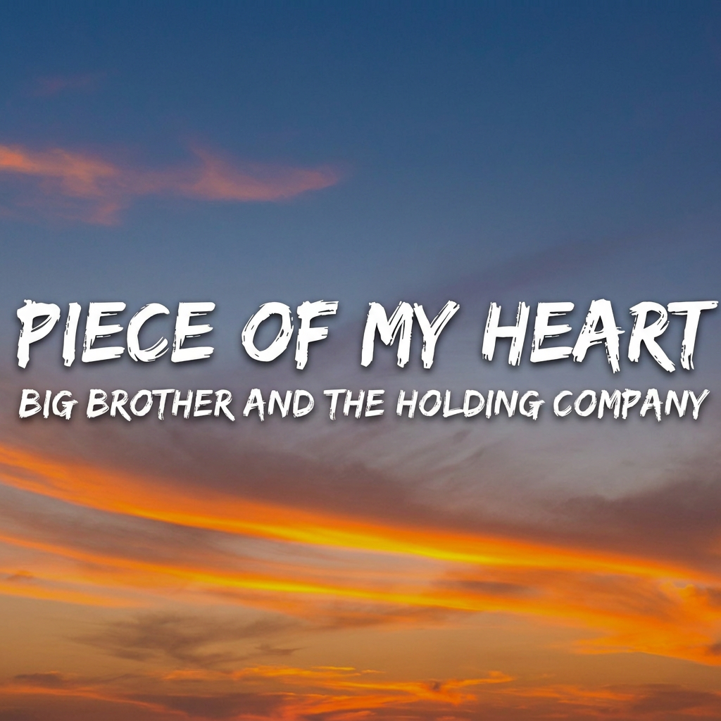 Big Brother & The Holding Company - Piece of My Heart (Lyrics) cover art