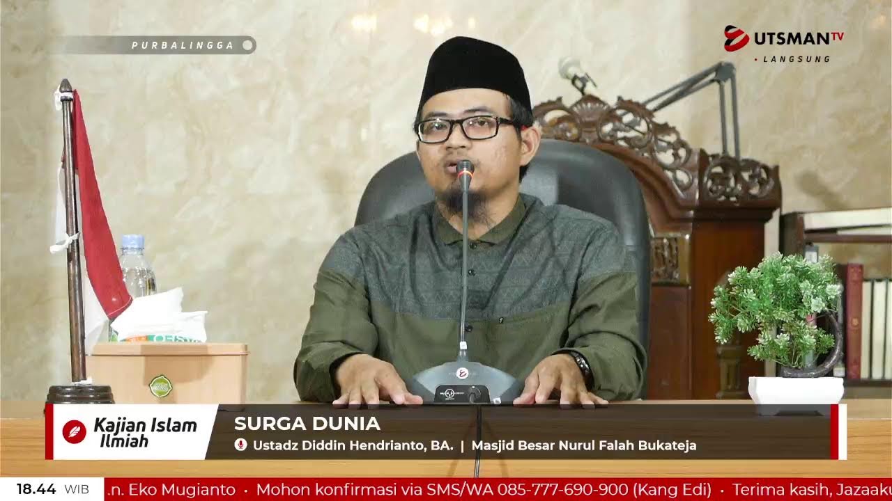 LIVE - SURGA DUNIA - Ustadz Diddin Hendrianto, BA cover art