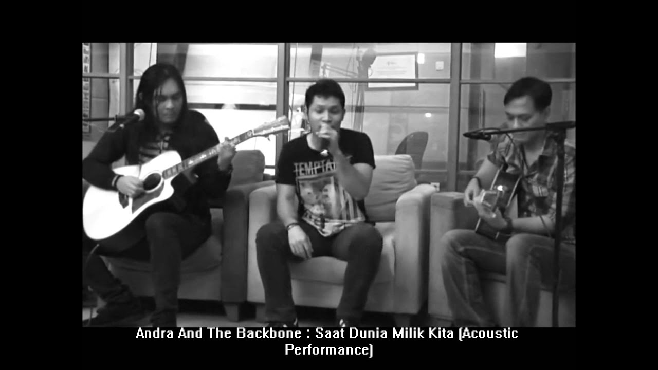 Saat dunia masih milik kita acoustic cover art