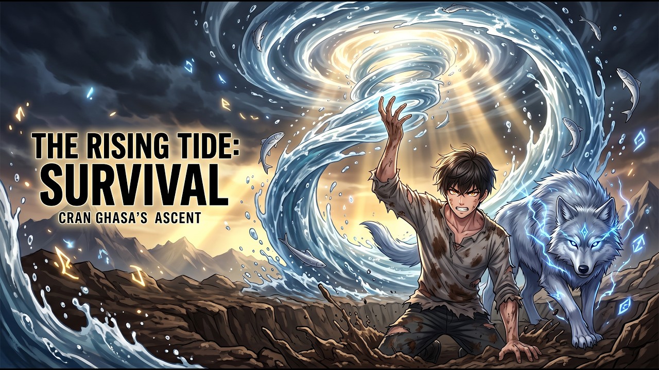 Abused Orphan Gets Godly Space Power from a Wolf—Now He Can Steal Whole Rivers & Fish cover art