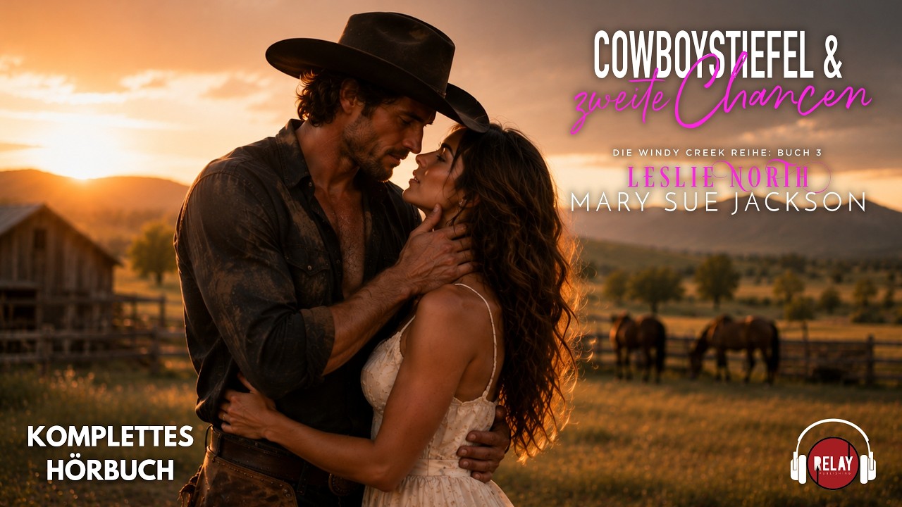 Mitreißende Cowboy-Romanze: Cowboystiefel & zweite Chancen von Mary Sue Jackson - Komplettes Hörbuch cover art
