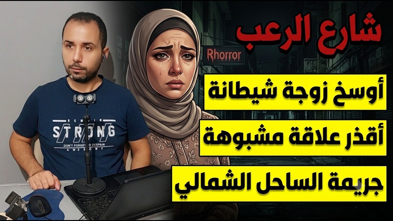شارع الرعب ⛔ اوسخ زوجة شيطانة أقذر علاقة مشبوهة جريمة الساحل الشمالي| قصص جريمة حقيقية cover art