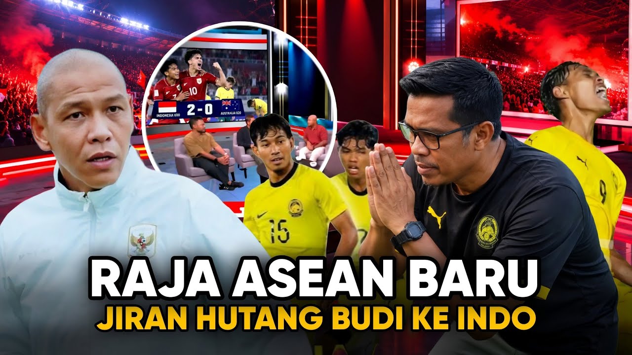 Dari Hujatan Jadi Utang Budi: Malaysia Sungkem ke Indonesia Usai di Gendong Masuk Piala Asia U-20 cover art