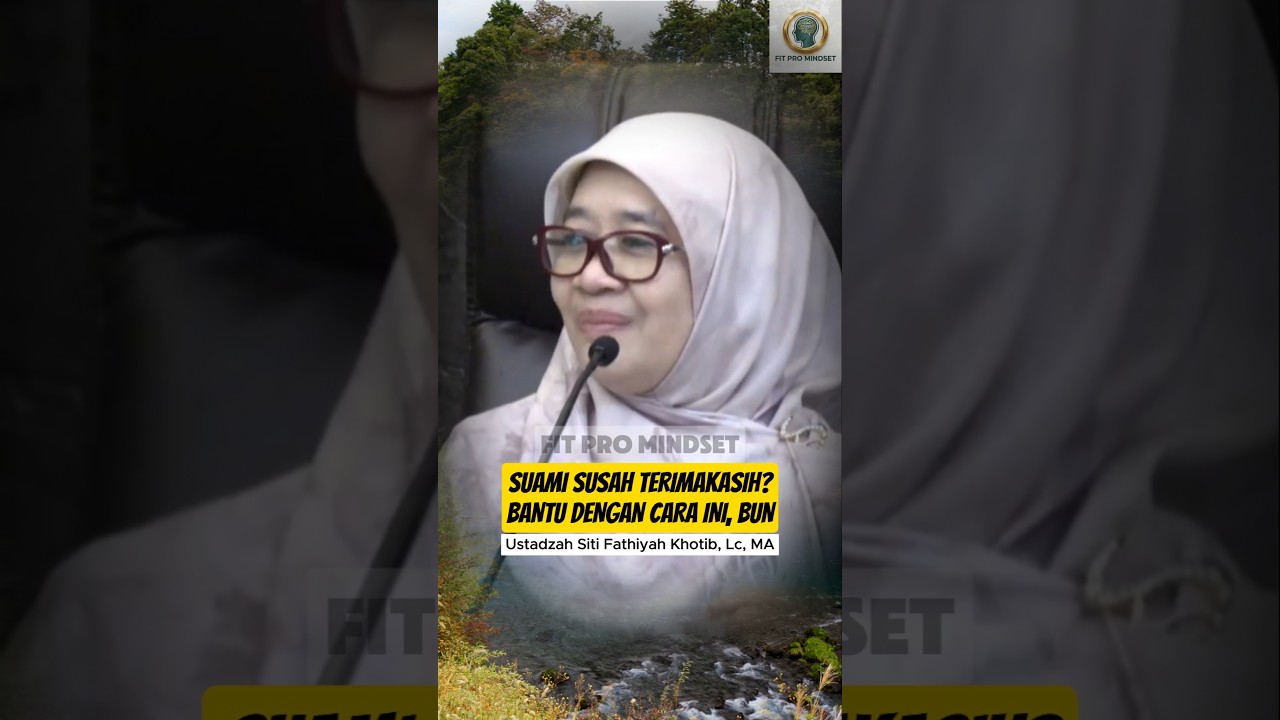 Suami Susah Bilang Terimakasih? Bantu dengan Cara Ini, Bun🙂 #shortsislami #nasihatislami #suamiistri cover art