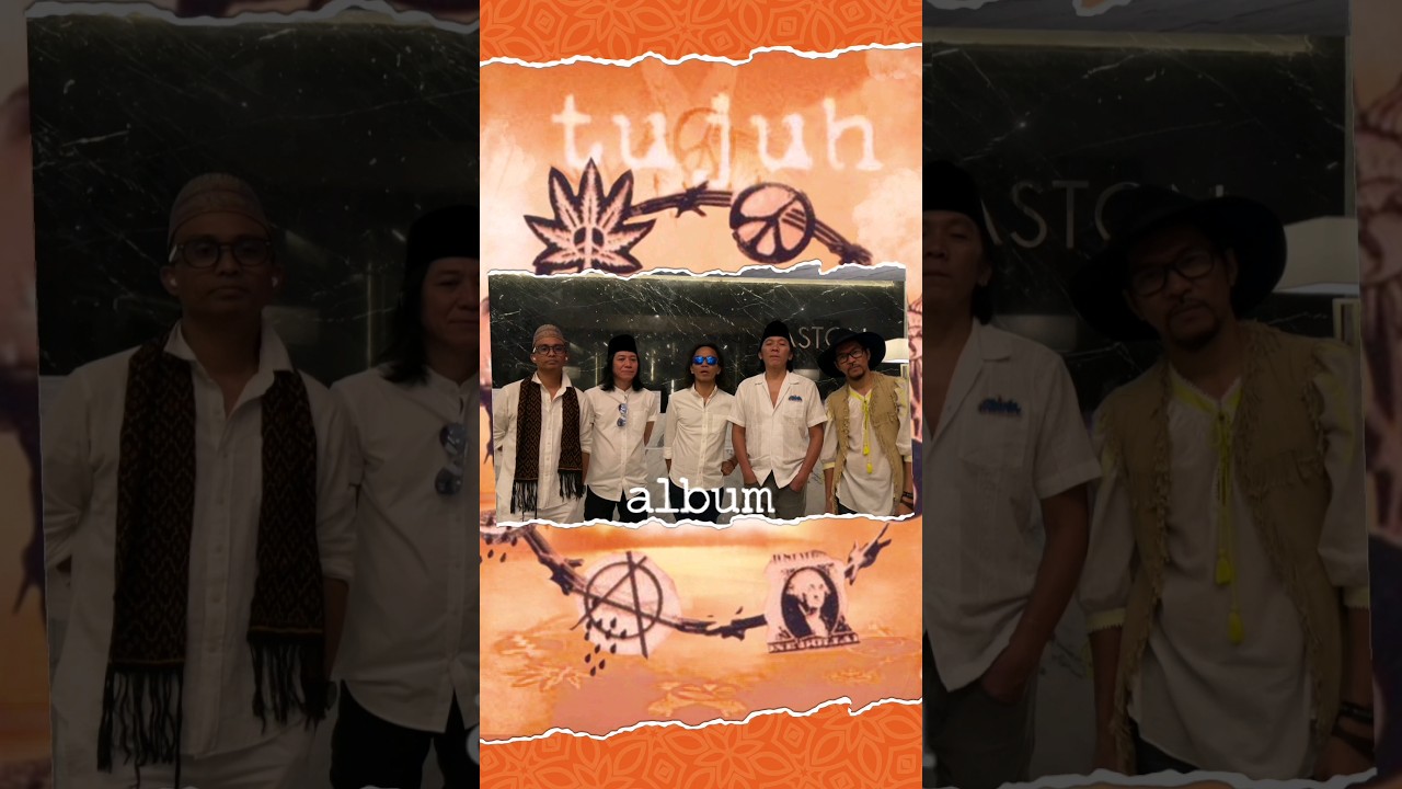 Slankers, ada pesen nih buat lo!
#Slank #seTUJUHgakseTUJUH
#25thAlbumTujuh #7remastered cover art