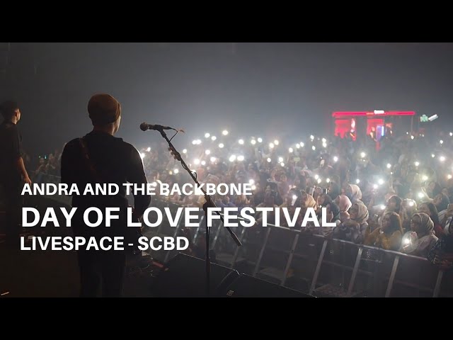 Andra and The Backbone - Day of Love Festival 2020 cover art