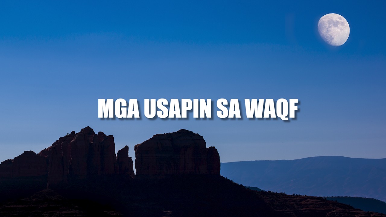 Mga Usapin sa Waqf cover art