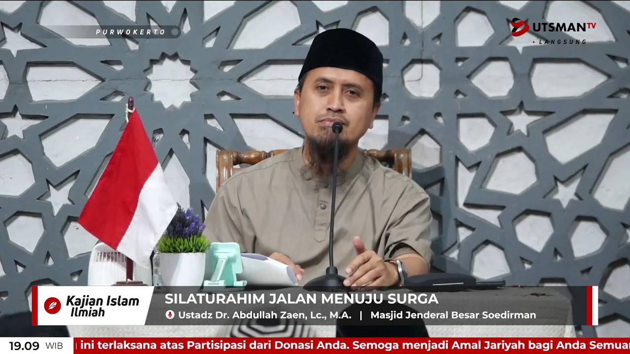 LIVE Silaturahim Jalan Menuju Surga - Ustadz Abdullah Zaen, Lc. M.A. cover art