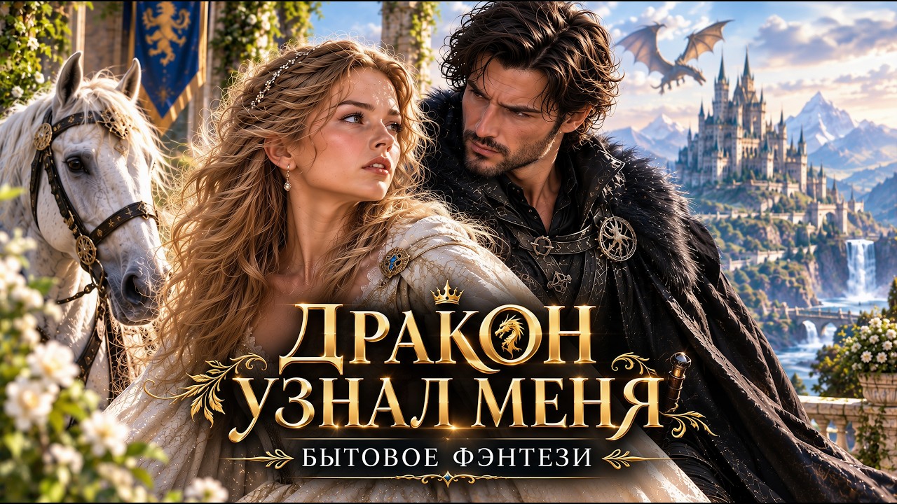 ДРАКОН УЗНАЛ МЕНЯ • Бытовое Фэнтези • Аудиокнига cover art