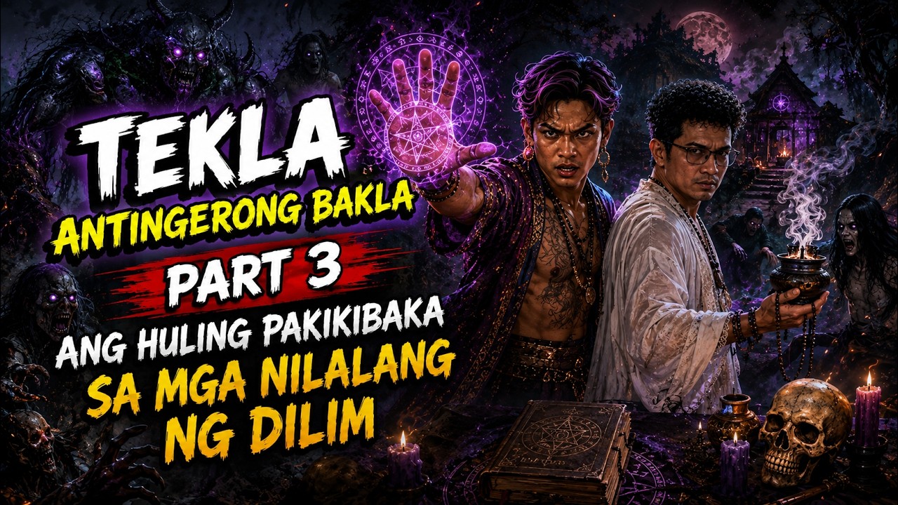 SI TEKLA, ANG ANTINGERONG BAKLA PART 3 "HULING PAKIKIBAKA SA MGA NILALANG NG DILIM" cover art